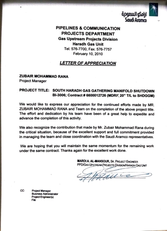 Dammam, Job Seekers, General Manager, Saudi Aramco Projects Contracting, Pipelines, Plants, Infra, Construction