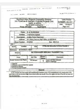 Dammam, Job Seekers, General Manager, Saudi Aramco Projects Contracting, Pipelines, Plants, Infra, Construction