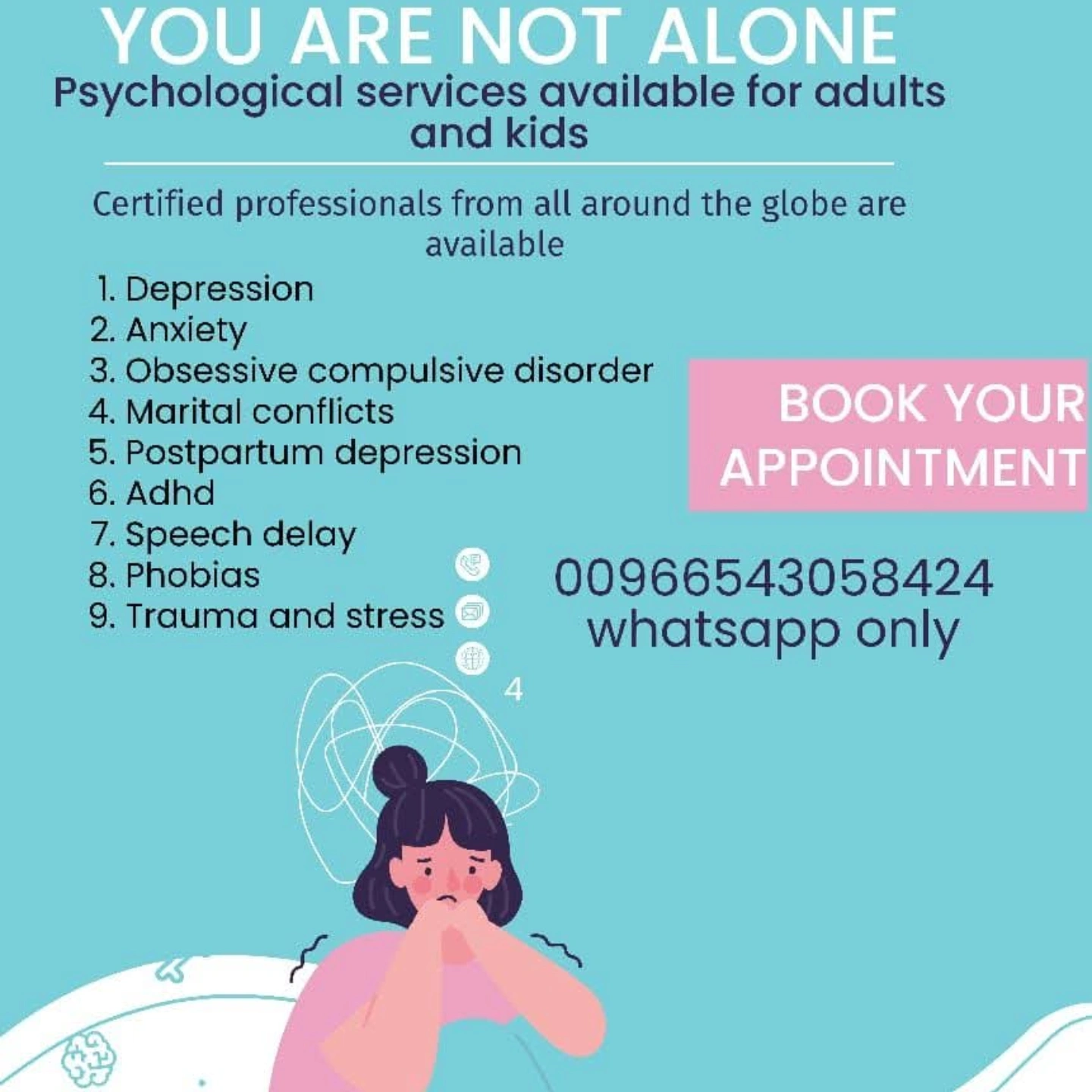 Riyadh, Counseling, Clinical Psychologist And Speech Therapist