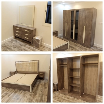 Al Khuzama, Furniture, SAR 11,  New Bedroom Set Sale Online Home Devlree