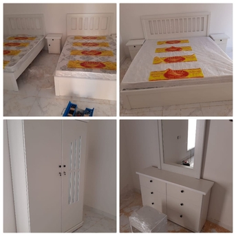 Al Khuzama, Furniture, SAR 11,  New Bedroom Set Sale Online Home Devlree