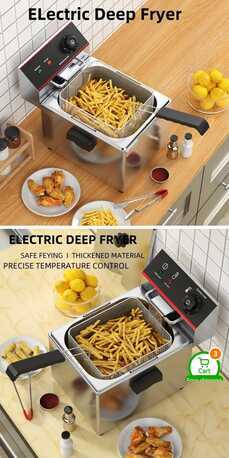 Hasa-Hofuf, Household Items, SAR 400,  Electric Deep Fryer For Chicken Broast And Fries, 12 Liters (New)