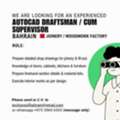 AUTO CAD Draftsman / Cum Supervisor