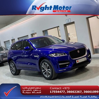 Manama, Vehicles, Cars & Trucks , BHD 0001,  Jaguar F-Pace,  2019,  Automatic,  73000 KM,