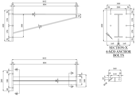 Al Aziziyah, Construction, MONORAIL LOAD CALCULATIONS AND FABRICATION DRAWINGS | Steel Detailing | Riyadh KSA