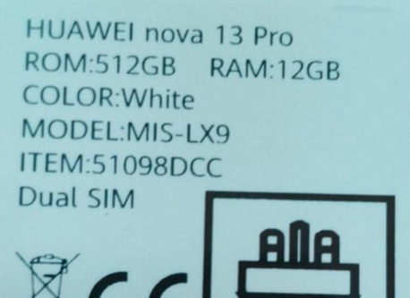 Riyadh, Tablet Computers, SAR 1100,  Huawei Nova 13 Pro 512 ROM 12 RAM