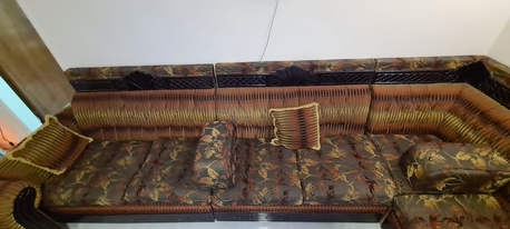Dammam, Furniture, SAR 1000,  Sofa 17 Seater Large Size + Table