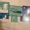 SAR 480,  TP-Link 5g Sim Router, 8port Gigabit Poe Switch , Wireless Nano Usb Adapter , Camera Etc