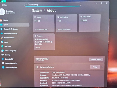 Dammam, Computers, SAR 2699,  Dell Precision 5560 (Workstation) 4GB Nvidia