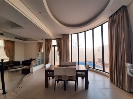 Janabiya, Apartments/Houses, BHD 700/month,  3 BR,  120 Sq. Meter,  🏡 Modern Semi-Furnished Villa With Pool &ndash; BHD 700/- Exclusive
