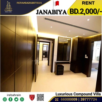 Janabiya, Villas, BHD 2000,  Furnished,  Semi Furnished Luxurious Villa For Rent In Janabiya