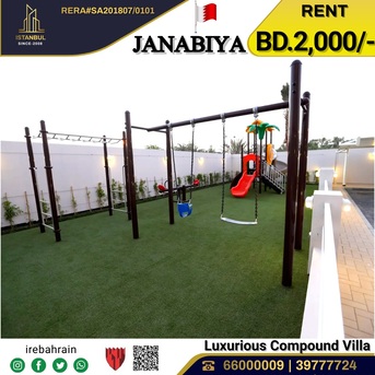 Janabiya, Villas, BHD 2000,  Furnished,  Semi Furnished Luxurious Villa For Rent In Janabiya