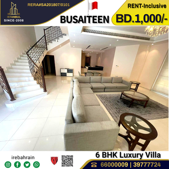 Busaiteen, Villas, BHD 1000,  Furnished,  Fully Furnished Luxury Villa For Rent In Busaiteen