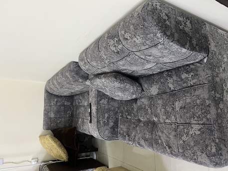 Al Malaz, Furniture, SAR 600,  Urgent Sell Sofa Set And LG Washing Machine