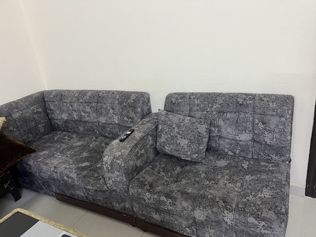 Al Malaz, Furniture, SAR 600,  Urgent Sell Sofa Set And LG Washing Machine