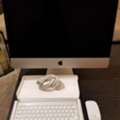 SAR 2700,  Apple IMac Desktop- Intel Core I5 Pro- Ram 8GB- Hard 1 TB- Screen 21.5- Slim & Fast