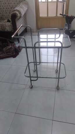 Al Aziziyah, Household Items, Glass Trolley For Food Service For Sale