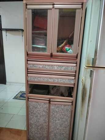 Jubail, Household Items, SAR 85,  4 Door With 2 Rack Cupboard For Sale