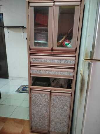 Jubail, Household Items, SAR 85,  4 Door With 2 Rack Cupboard For Sale
