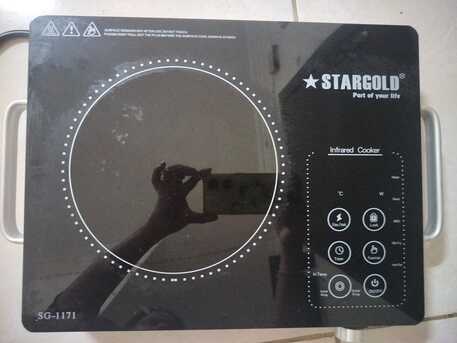 Jubail, Electronics, SAR 200,  Electric Induction Gas Stove-Infrared Model Suitable For All Vessels(STARGOLD)
