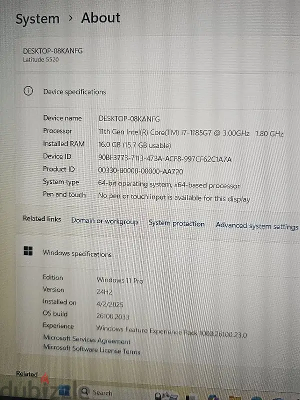 East Riffa, Electronics, BHD 130,  🔴🔴🔴Dell Latitude 5285 I7 11th Gen 16gb Ram 512gb🔴🔴🔴