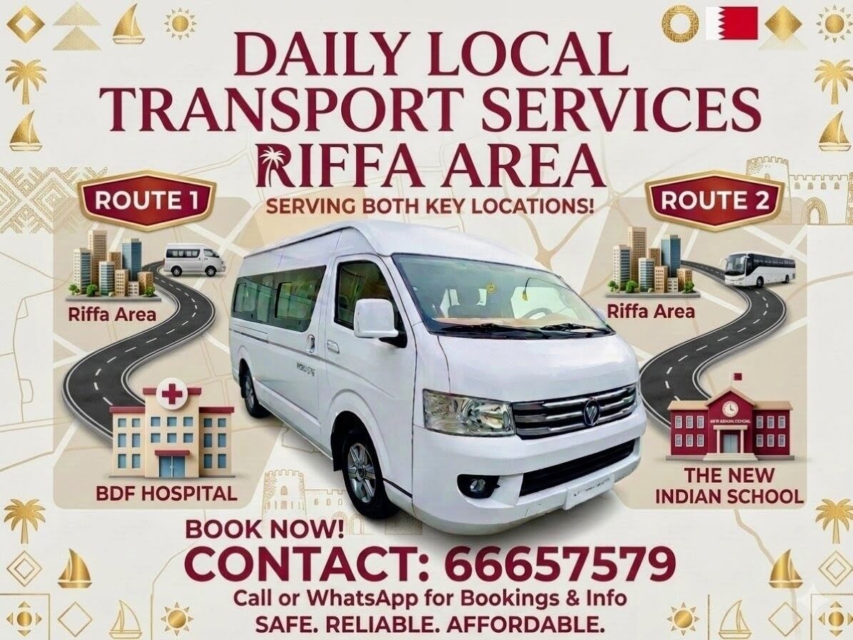 Riffa, Temp Jobs, Pickup And Drop