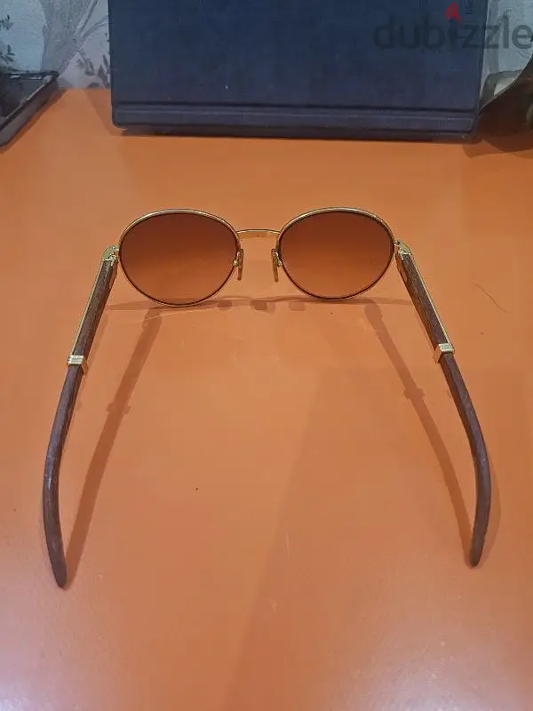East Riffa, Clothing & Accessories, BHD 500,  🔴🔴🔴VINTAGE CARTIER BAGATELLE GOLD & WOOD نظارة كارتير اصلي🔴🔴🔴