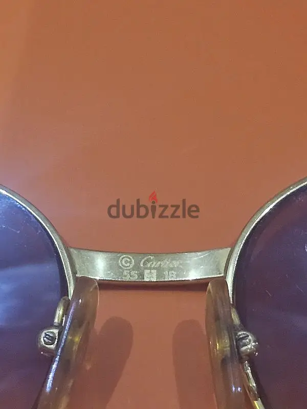 East Riffa, Clothing & Accessories, BHD 500,  🔴🔴🔴VINTAGE CARTIER BAGATELLE GOLD & WOOD نظارة كارتير اصلي🔴🔴🔴