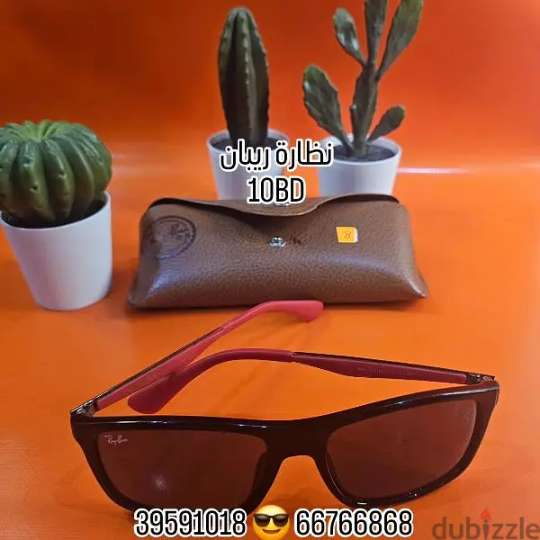 East Riffa, Clothing & Accessories, BHD 10,  🔴🔴🔴نظارات ريبان ١٠د مستعمل اصلي. نظيف🔴🔴