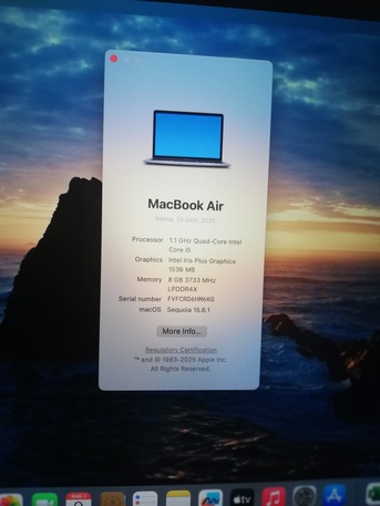 Riyadh, Computers, SAR 1650,  MacBook Air Model In Mint Condition With Updated OS