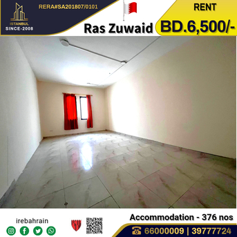 Asker, Staff Accomodation, BHD 6500,  BAPCO Approved Accommodation ( 376 Nos ) In Ras Zuwaid