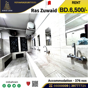 Asker, Staff Accomodation, BHD 6500,  BAPCO Approved Accommodation ( 376 Nos ) In Ras Zuwaid