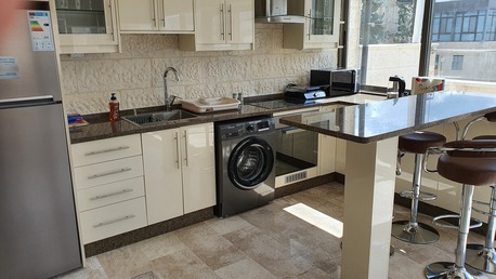 Amman, Apartments/Houses, JOD 8000/year,  Furnished,  1 BR,  Rooftop Fully Furnished 1B Apart With Baconly & Terrace In Jabal Webdeh 00962777688956