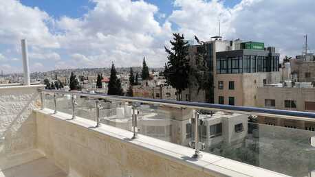 Amman, Apartments/Houses, JOD 8000/year,  Furnished,  1 BR,  Rooftop Fully Furnished 1B Apart With Baconly & Terrace In Jabal Webdeh 00962777688956