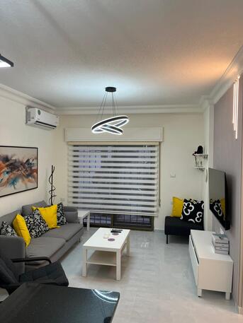 Abdoun, Apartments/Houses, JOD 9600/year,  Furnished,  3 BR,  Ground Fully Furinshed 3B Apartment With Garden In Abdoun 00962777688956