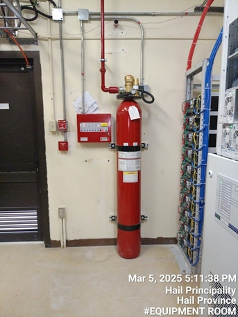 Al-Madinah, Technical, FIRE FM200