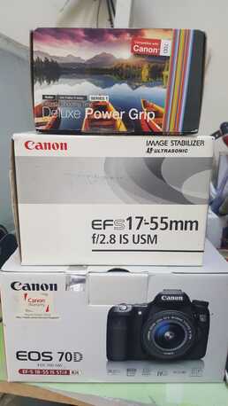 Manama, Photo & Video, BHD 350,  CANON EOS 70D Camera With Lens Set