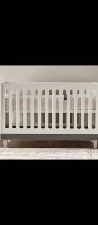 Khobar, Furniture, SAR 550,  Junior Madison 3 In 1white Wooden Converrible In Perfect Condition