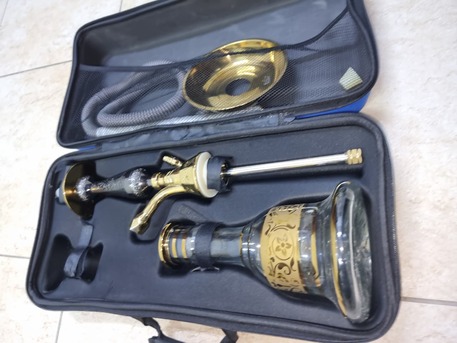Dhahran, Collectibles, SAR 110,  Arabic Portable Hookah Sheesha Glass With Suitcase