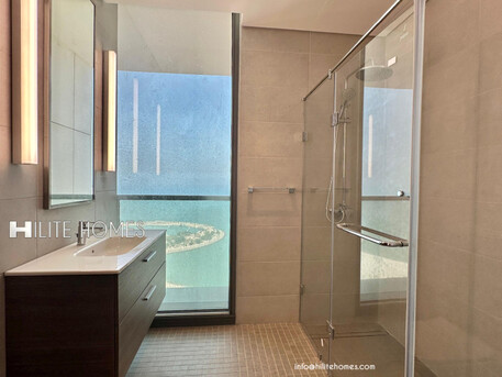 Kuwait City, Apartments/Houses, KWD 1500/month,  1 BR,  Brand New Two Bedroom Sea View Duplex Available For Rent Near Daiyya