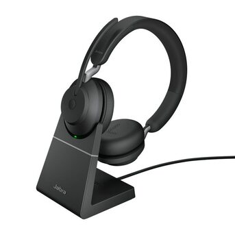 Riyadh, Computers, SAR 700,  Jabra 2 65 Evolve Wireless Headset With USB Charging Stand For Sale:
