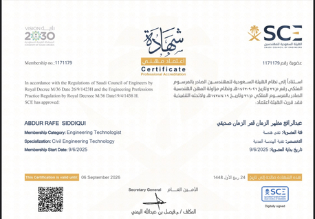 Jeddah, Job Seekers, Civil Engineer/Structural Engineer