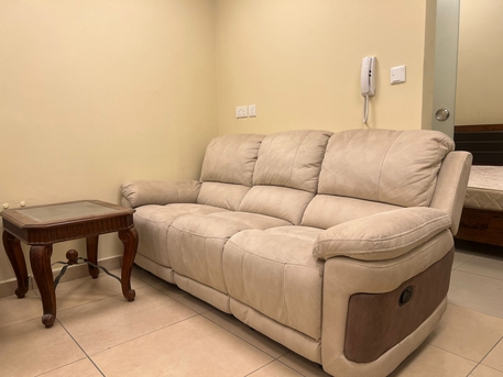 Amwaj Islands, Furniture, BHD 180,  EXCELLENT 3 SEATER SOFA  COMFORTABLE VERY LESS USE 2 MONTH ONLY IN SHOP PRICE 395