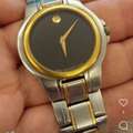 SAR 1500,  Movado Watch Gold And Steel For Men Or Ladies Original Swiss Made