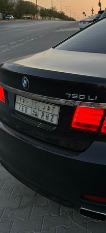 Riyadh, Vehicles, Cars & Trucks , SAR 45000,  BMW 750,  2011,  Automatic,  198000 KM,   With SPECIAL # PLATE RHZ 750