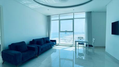 Juffair, Apartments, Flats, Houses & Villas, BHD 350/month,  Furnished,  1 BR,  Fully Furnished Flat For Rent In Juffair