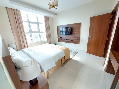 Juffair, Apartments/Houses, BHD 330/month,  Furnished,  1 BR,  Fully Furnished Flat For Rent In Juffair With EWA