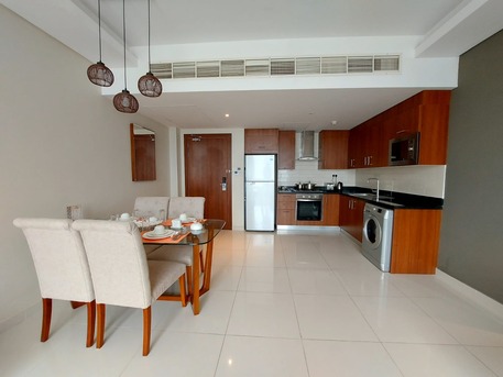 Juffair, Apartments/Houses, BHD 330/month,  Furnished,  1 BR,  Fully Furnished Flat For Rent In Juffair With EWA
