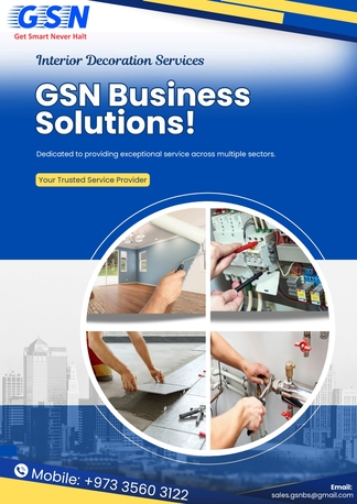 Manama, Construction, GSN Maintenance Works - All Kinds Of Maintenance Works