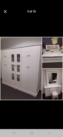 Riyadh, Furniture, SAR 22,  New Bedroom Set Sale Online Home Devlree Free